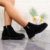 070-2 Black Double Zipper Ankle Boots for Women – Non-Slip Rubber Sole, All-Season Versatile Casual & Formal Shoes, Fabric Upper, Durable Low Heel, Round Toe, Perfect for Office, Parties, and Everyday Use, Party Footwear, Retro Style, Comfortable Fit, Stylish Women’S Footwear, Office Footwear, Versatile Footwear, Durable Construction, Fashion Lovers